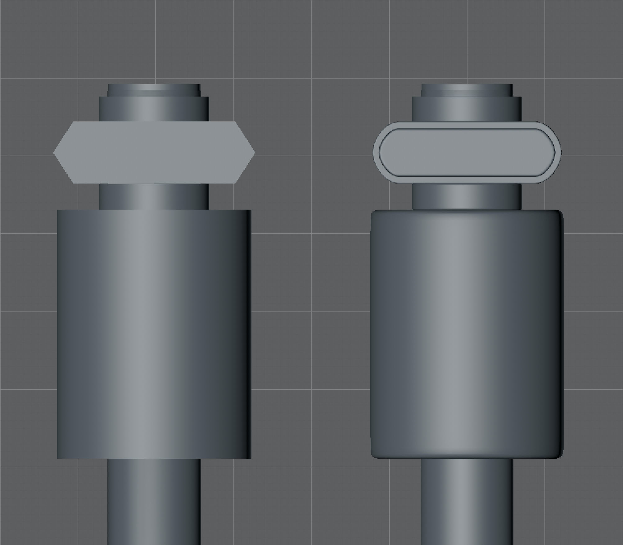 Modern Lamp 3D model_9