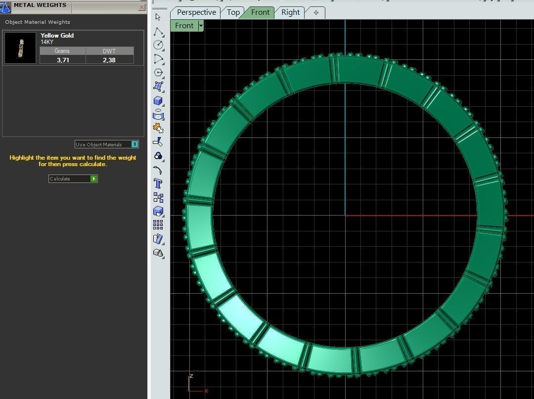  Rings quintet from triangles alliance  3D print model_35