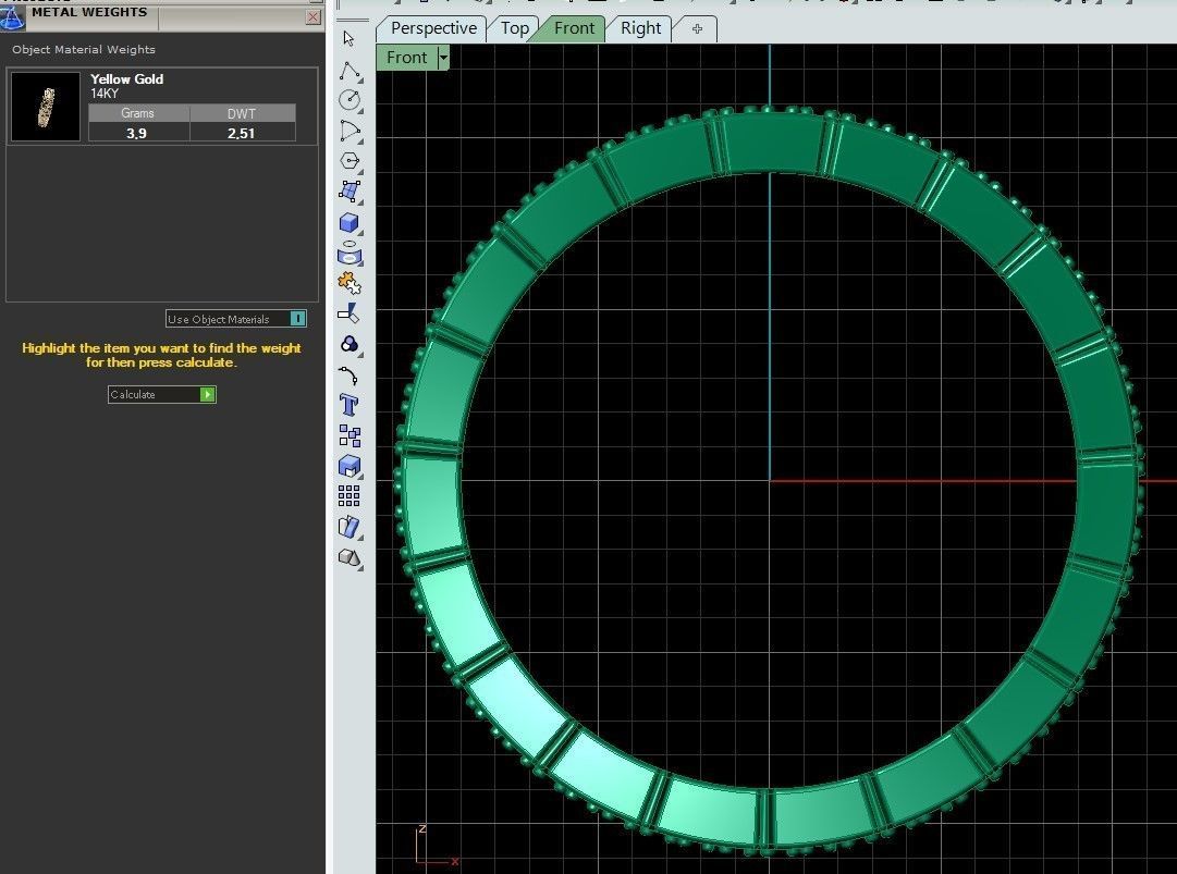  Rings quintet from triangles alliance  3D print model_34