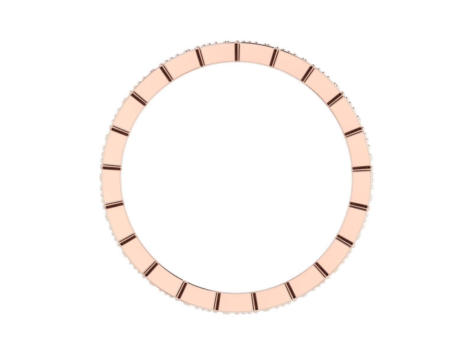  Rings quintet from triangles alliance  3D print model_26