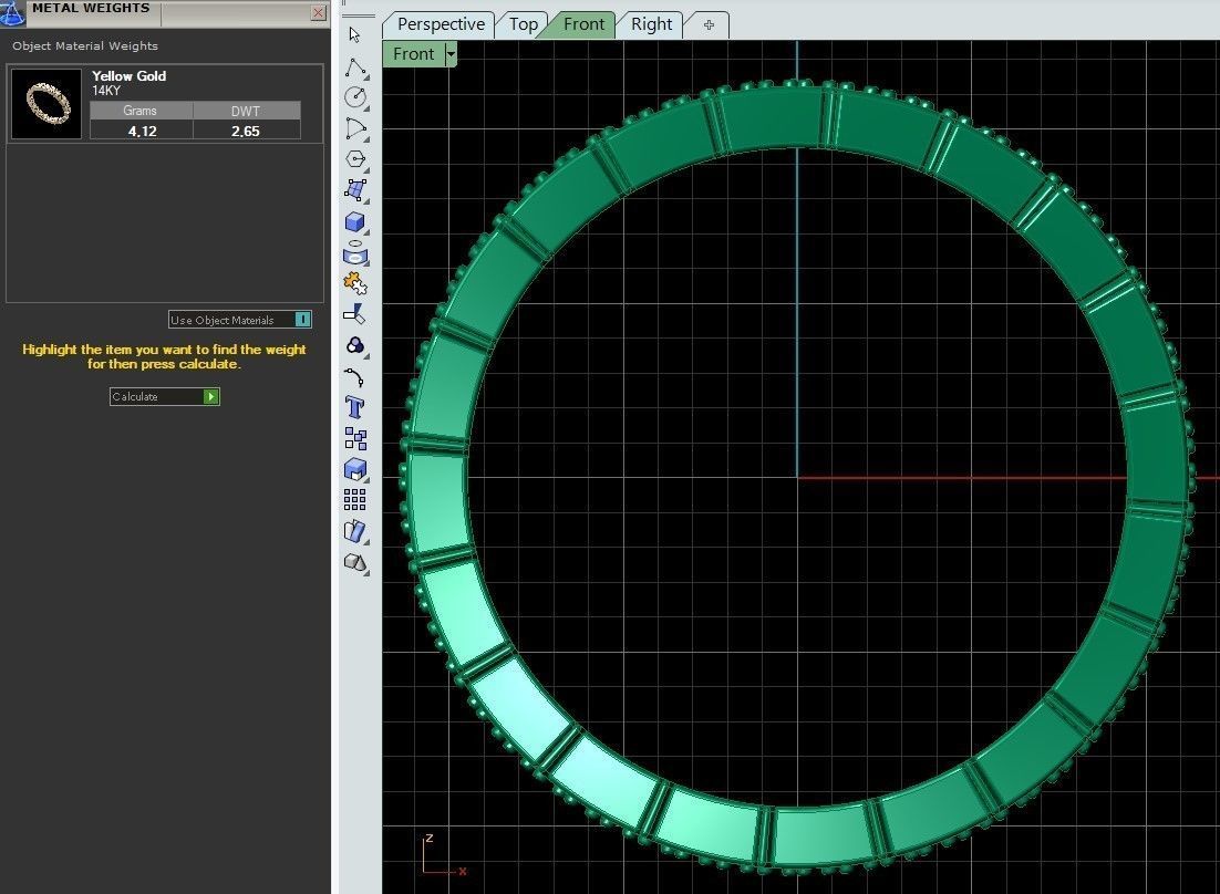  Rings quintet from triangles alliance  3D print model_36