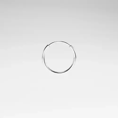 Minimalism Earring v1 001 Low-poly 3D model