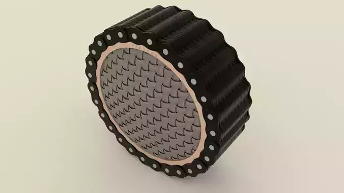 Speaker gear wheel