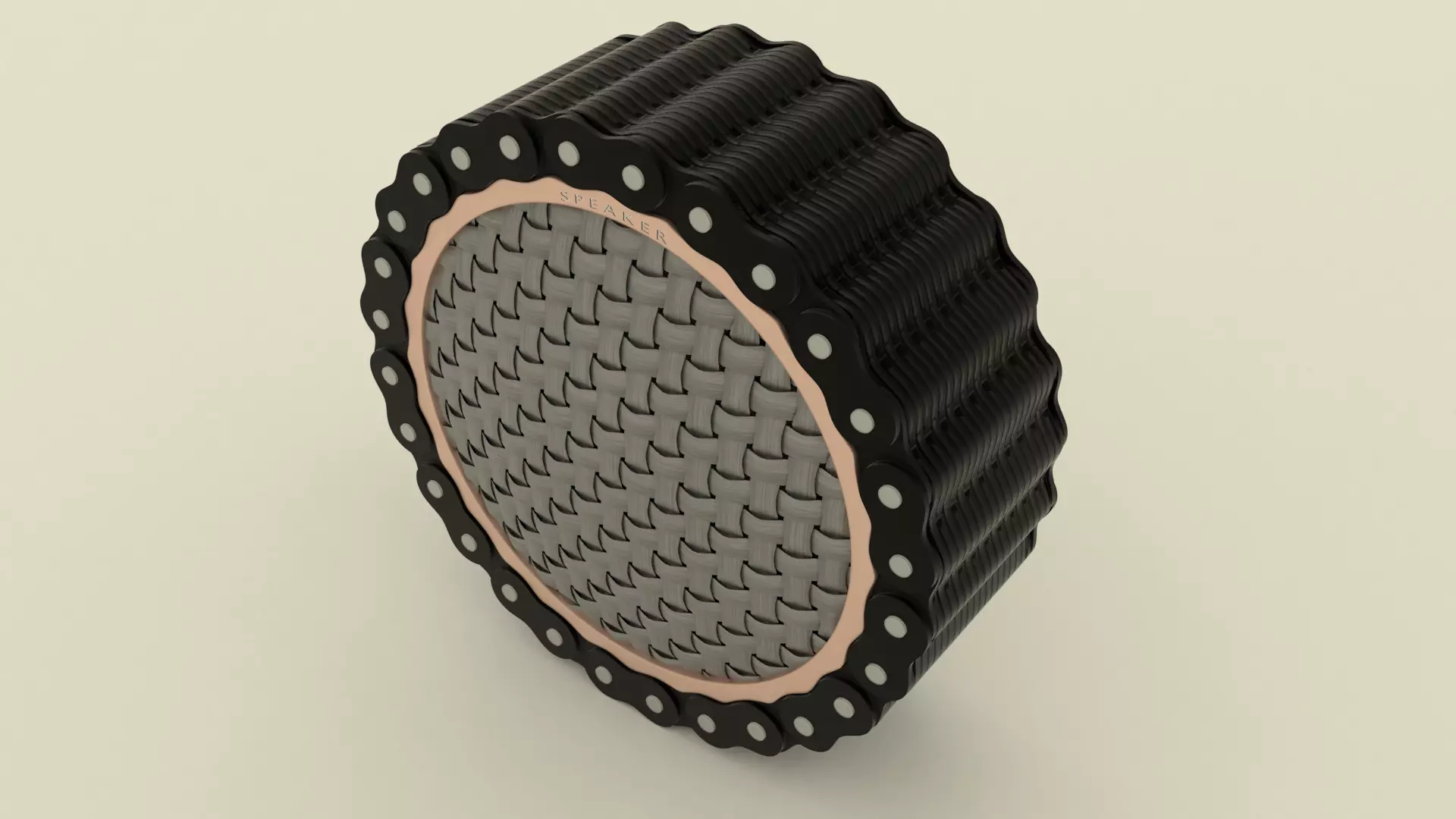 Speaker gear wheel 3D model_0
