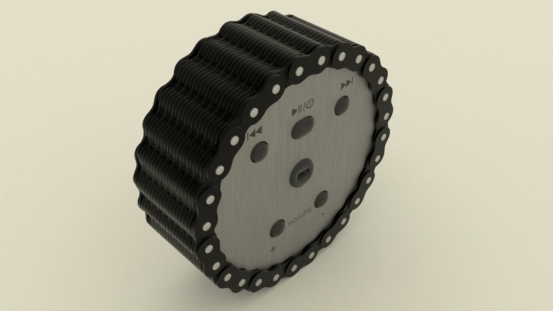 Speaker gear wheel 3D model_1
