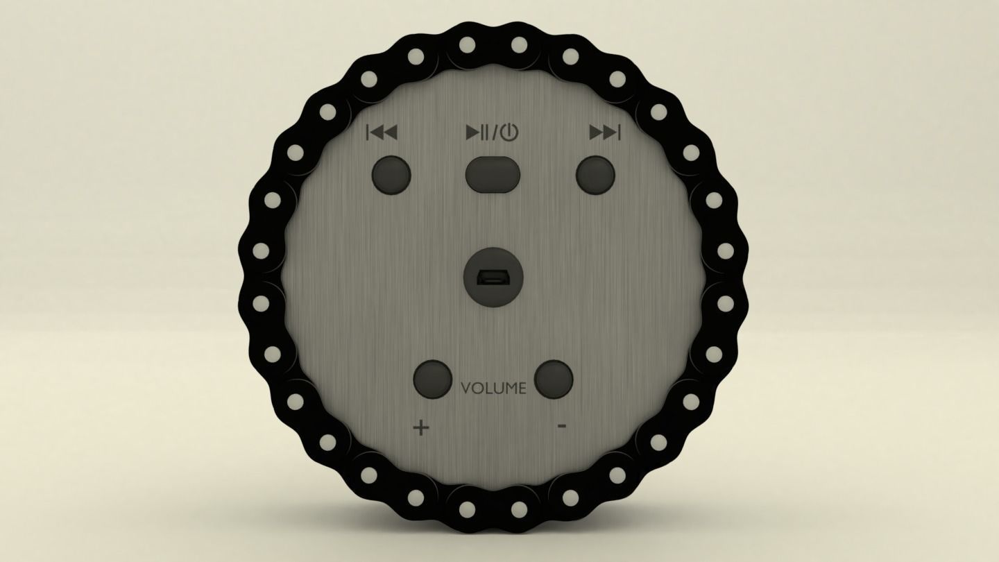 Speaker gear wheel 3D model_3