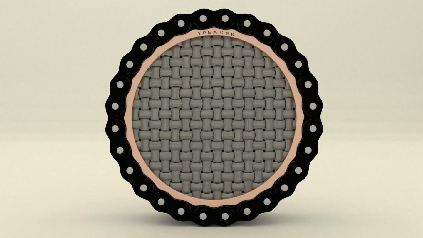 Speaker gear wheel 3D model_2