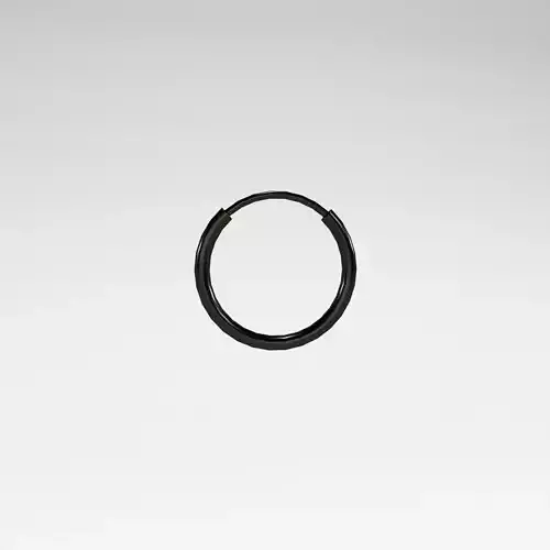 Minimalism Earring v1 003 Low-poly 3D model