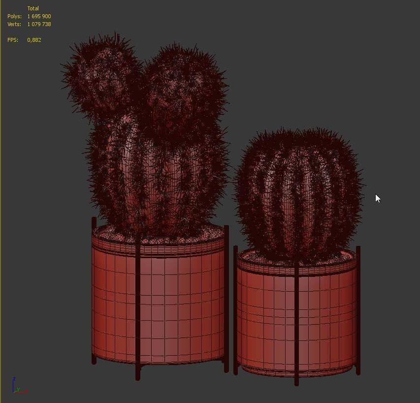 Flower Pack 21 3D model_2