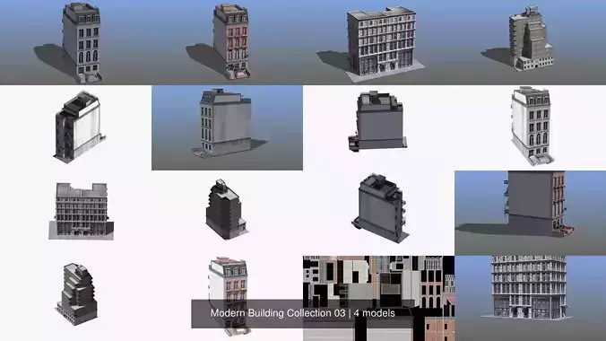 Modern Building Collection 03 