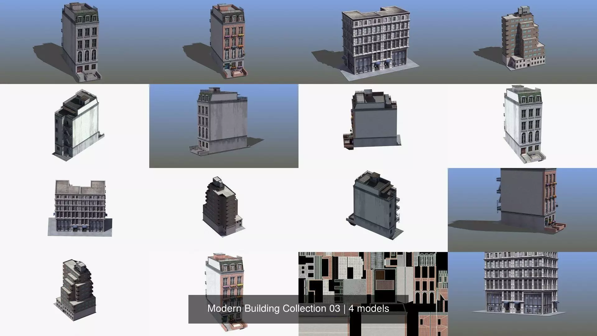 Modern Building Collection 03 _0