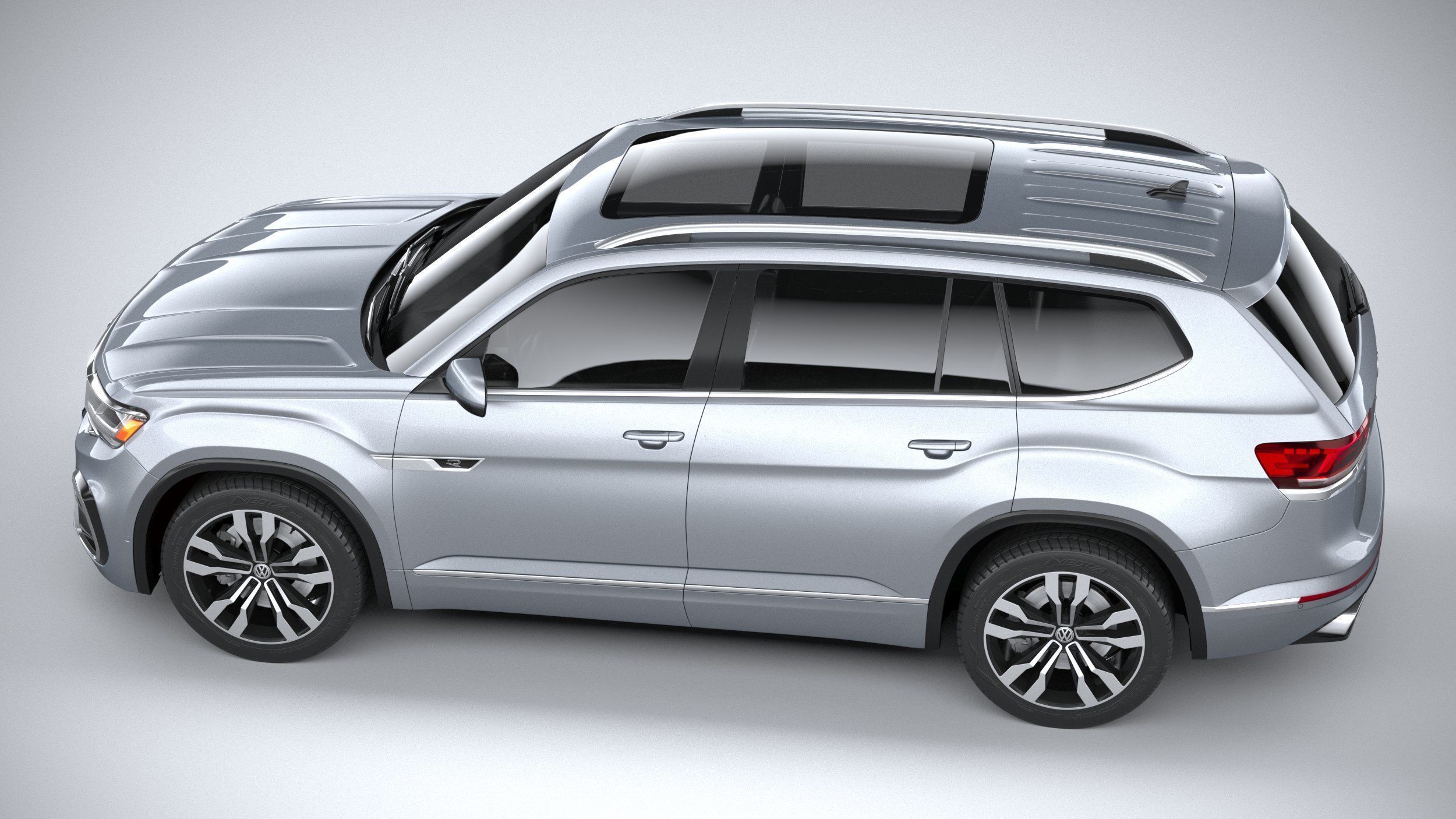 Volkswagen Atlas R-line 2021 3D model_9