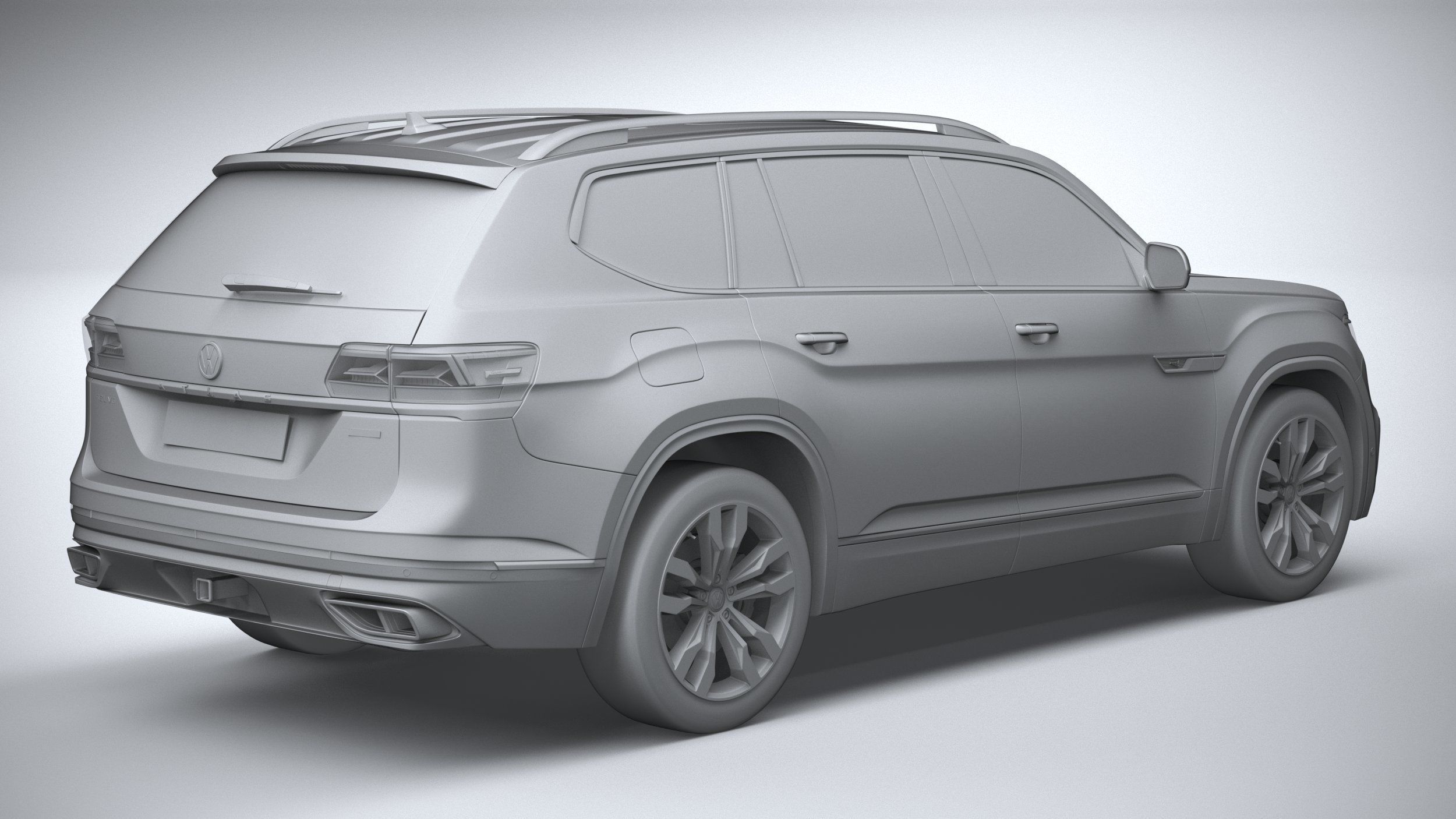 Volkswagen Atlas R-line 2021 3D model_25