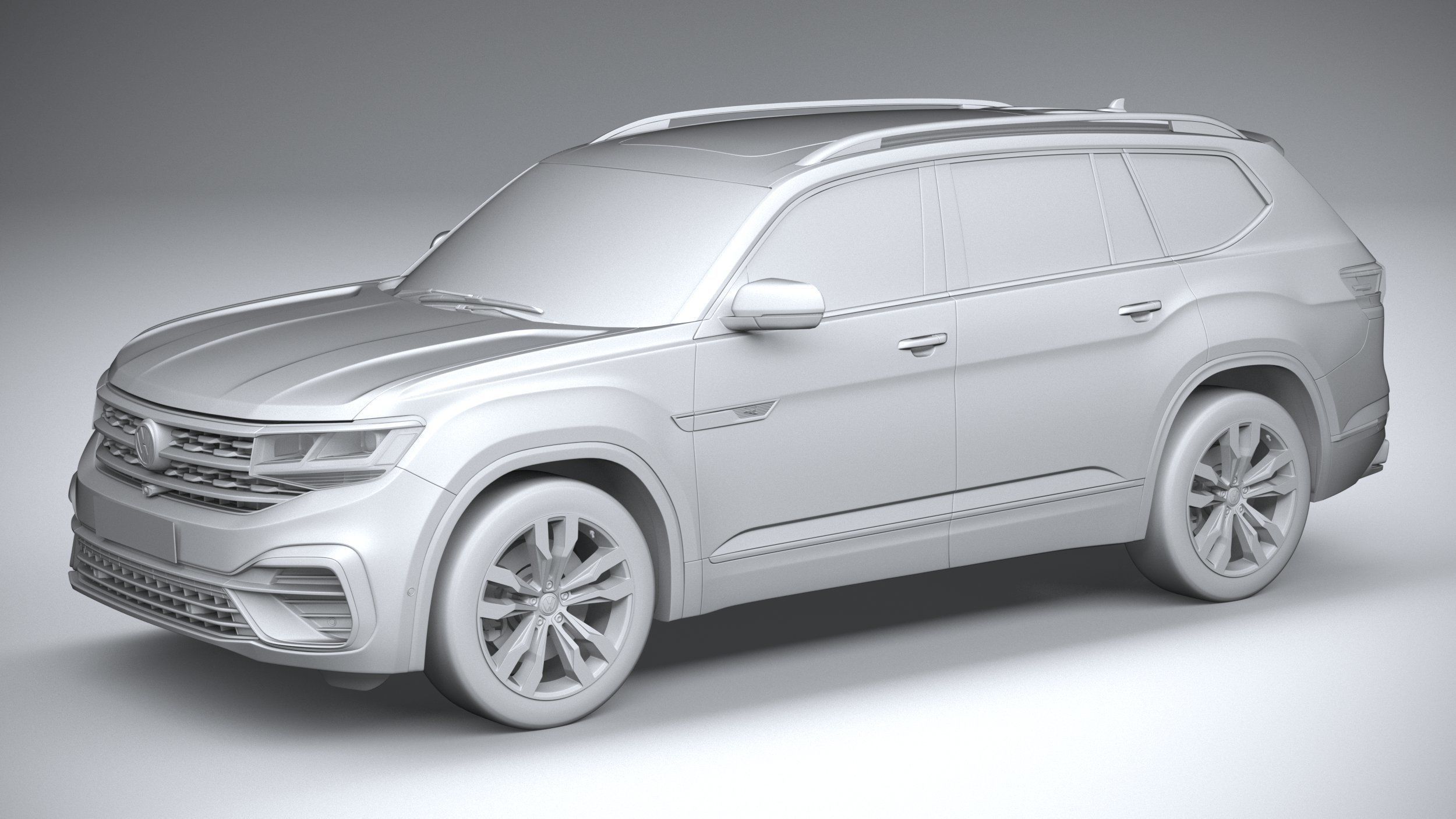 Volkswagen Atlas R-line 2021 3D model_19