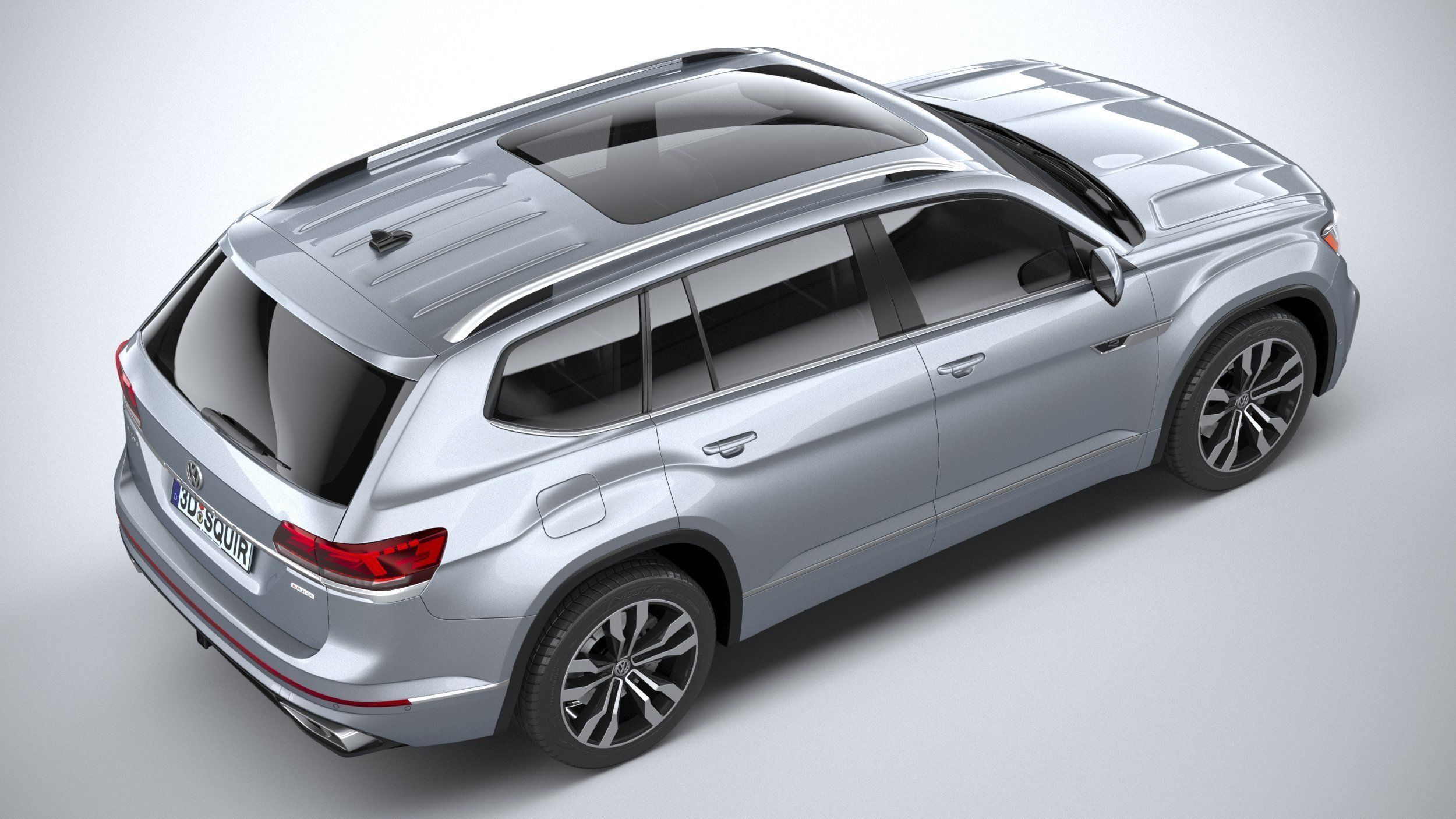 Volkswagen Atlas R-line 2021 3D model_10