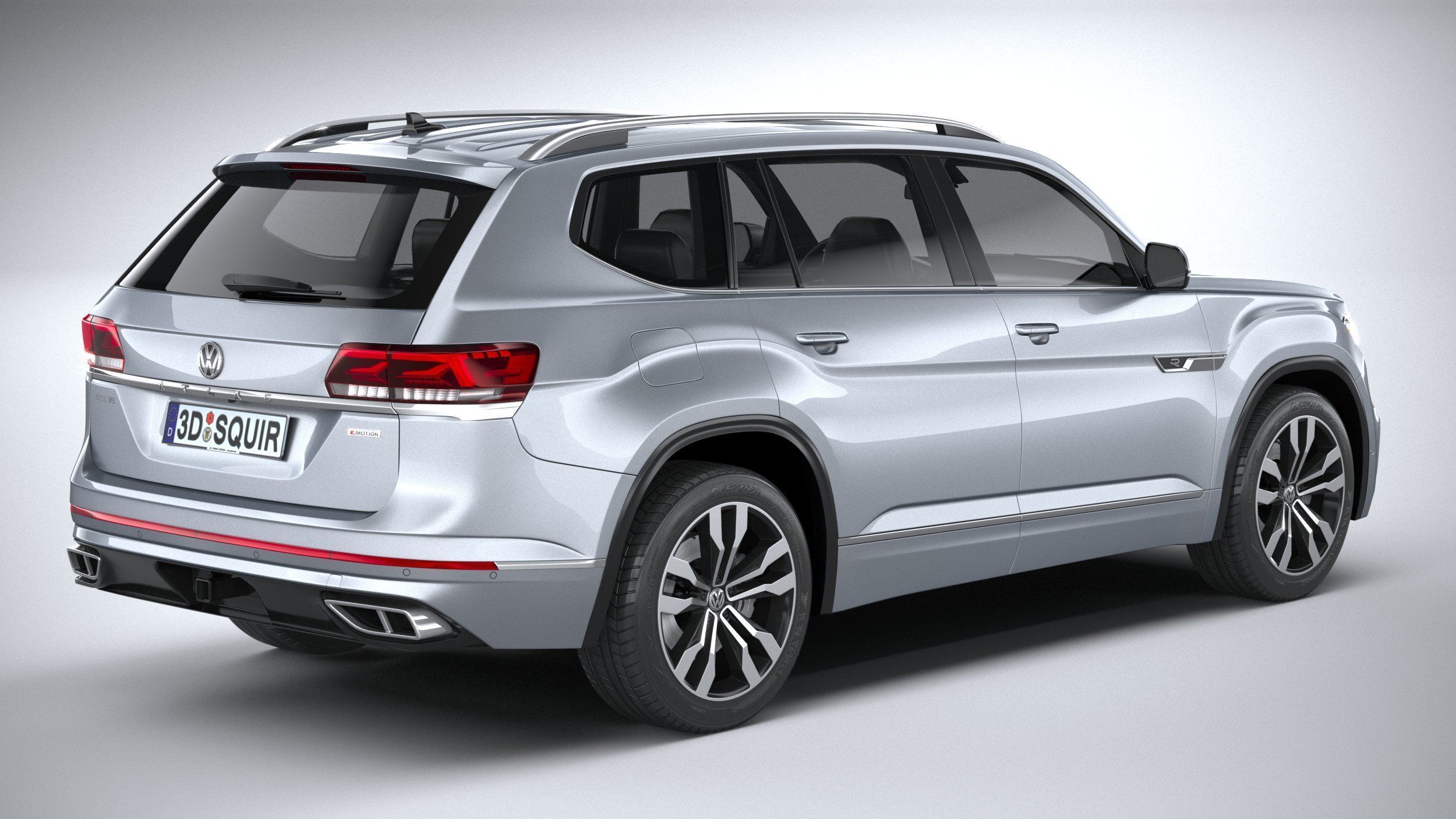 Volkswagen Atlas R-line 2021 3D model_17