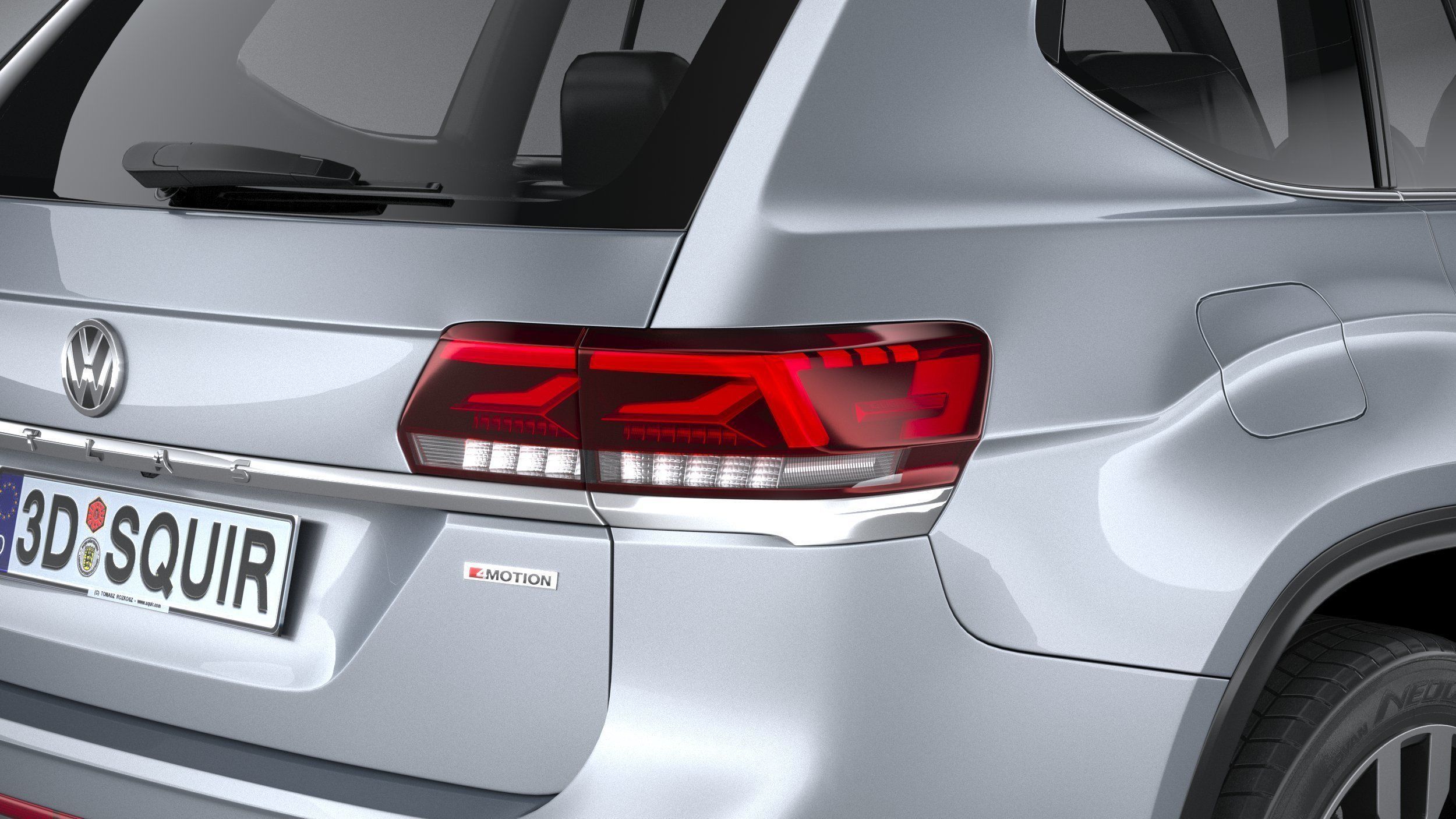 Volkswagen Atlas R-line 2021 3D model_18