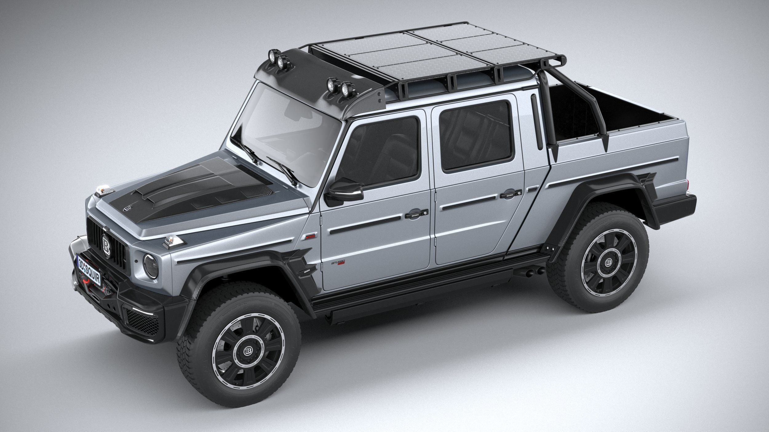Brabus 800 Adventure XLP 2020 3D model_7