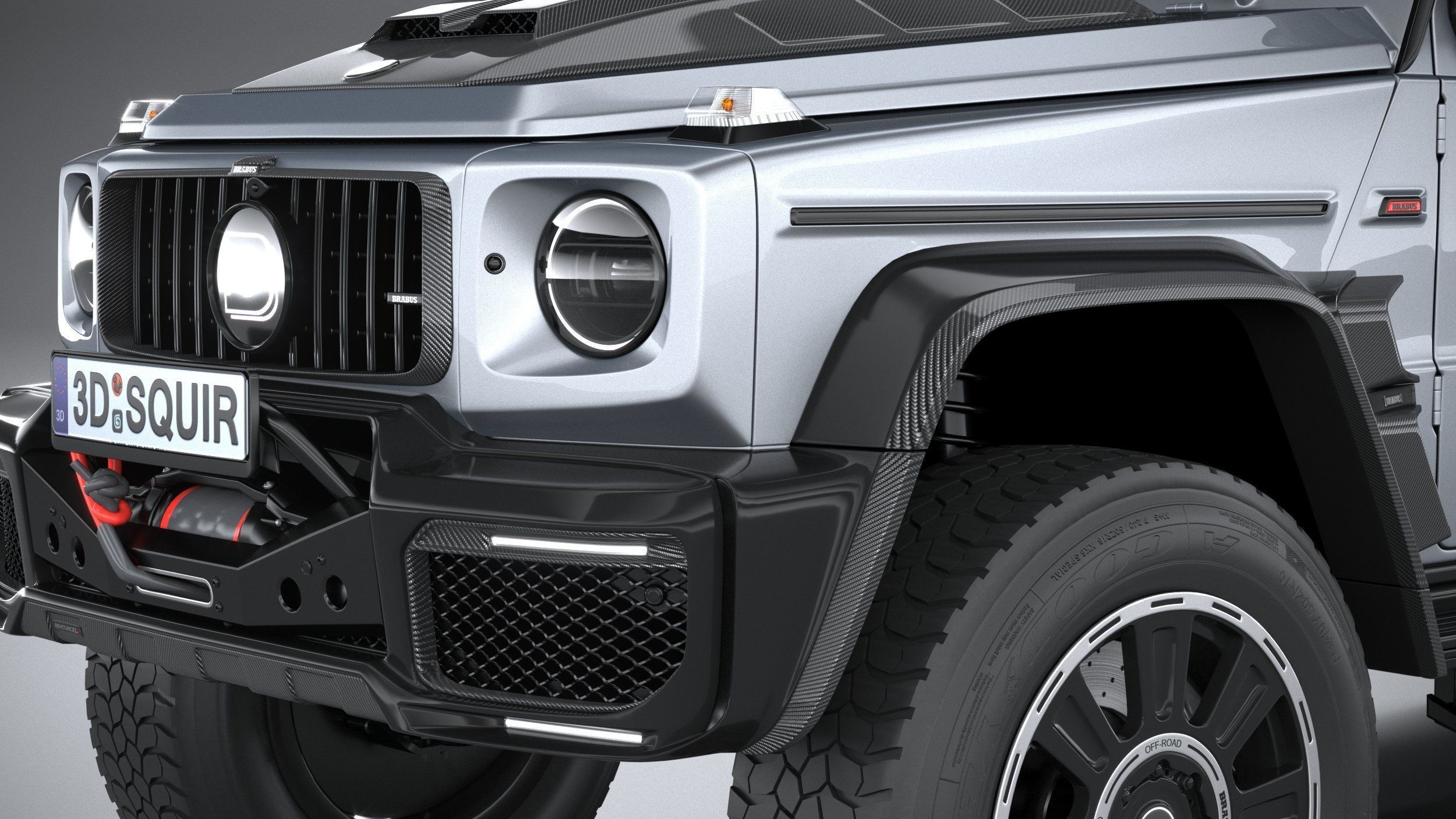 Brabus 800 Adventure XLP 2020 3D model_3