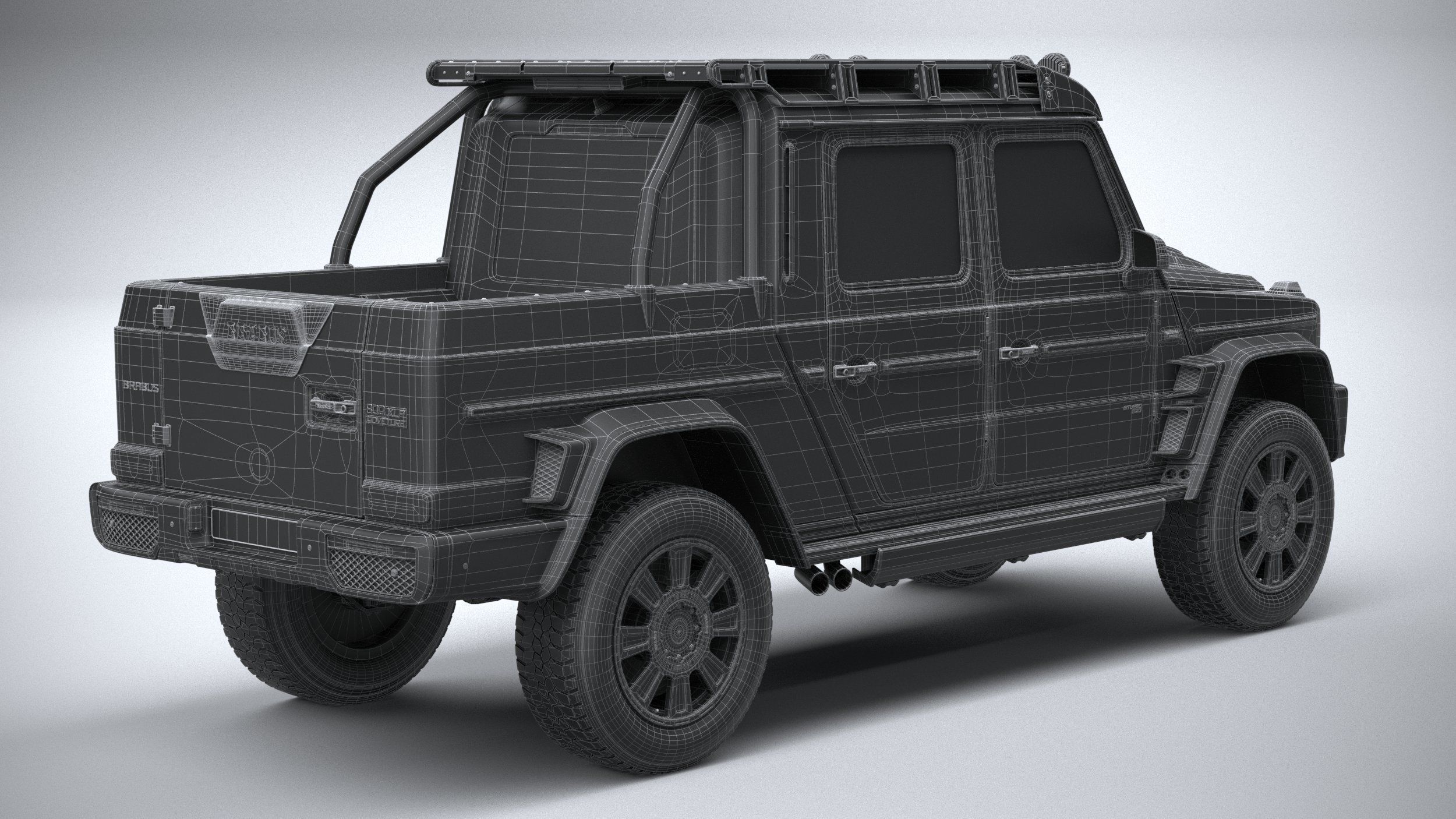 Brabus 800 Adventure XLP 2020 3D model_29
