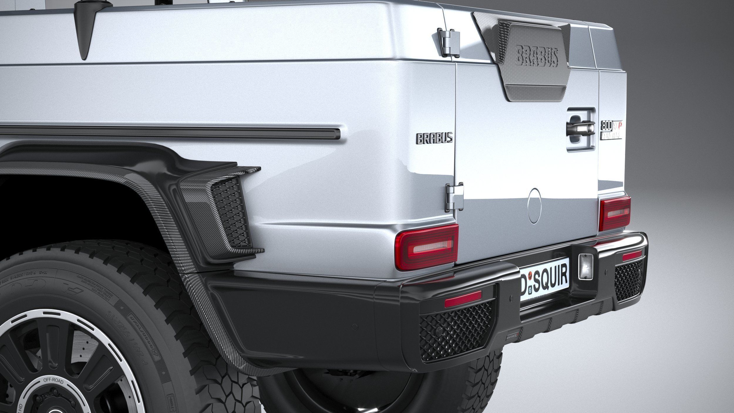 Brabus 800 Adventure XLP 2020 3D model_6