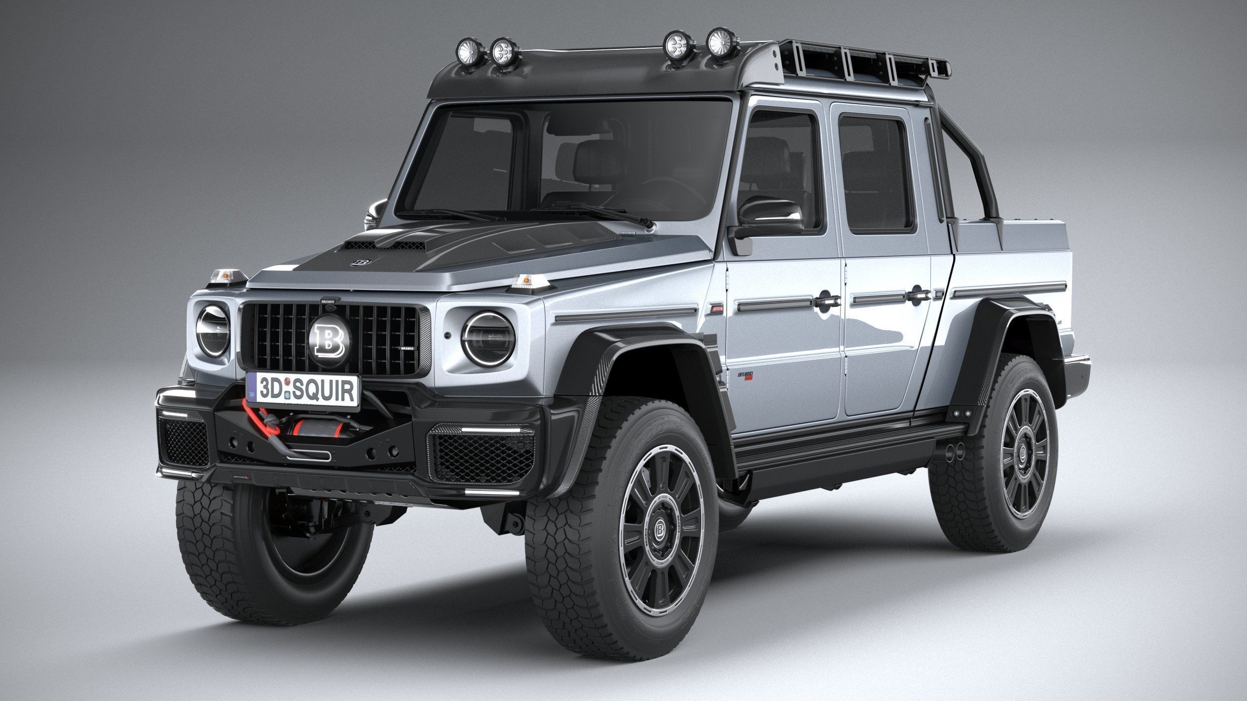 Brabus 800 Adventure XLP 2020 3D model_2