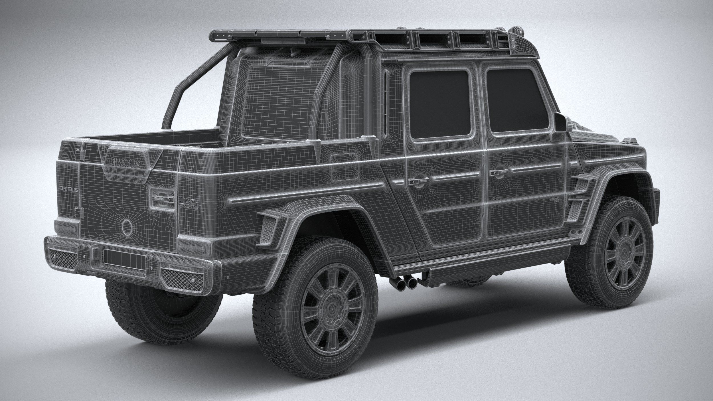 Brabus 800 Adventure XLP 2020 3D model_27