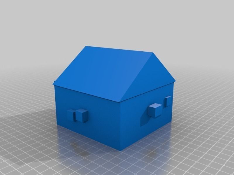 Model River Buildings Free 3D print model_2