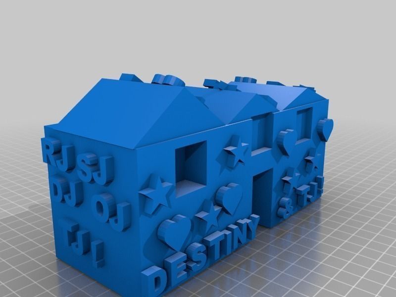 Model River Buildings Free 3D print model_4