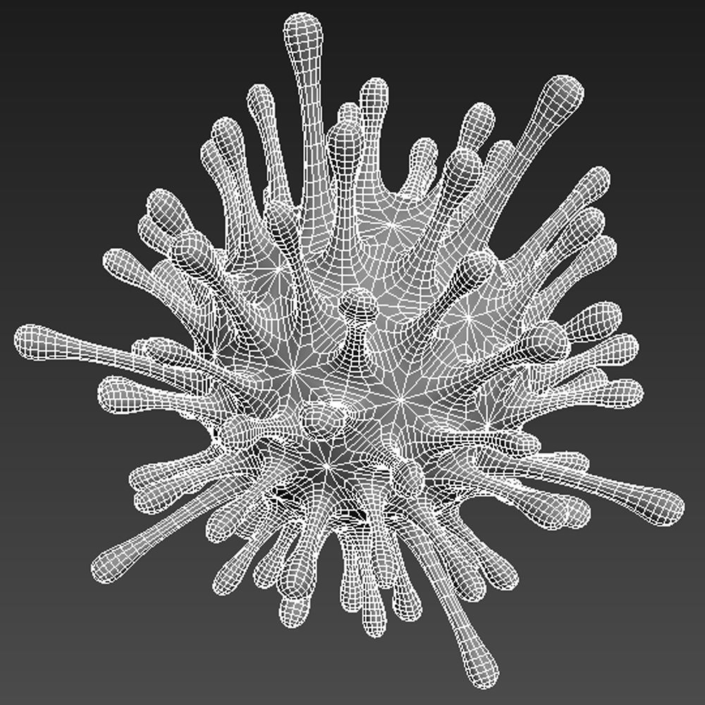 3D  DEADLY VIRUS 3D model_4