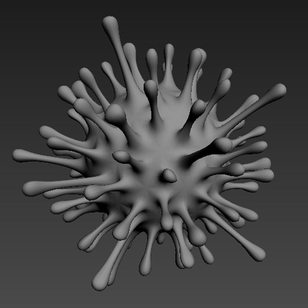3D  DEADLY VIRUS 3D model_6