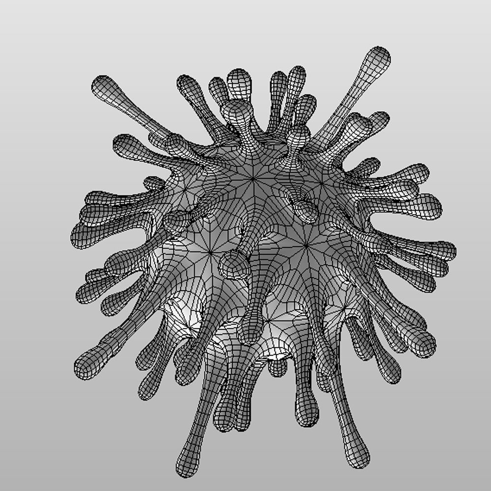 3D  DEADLY VIRUS 3D model_8