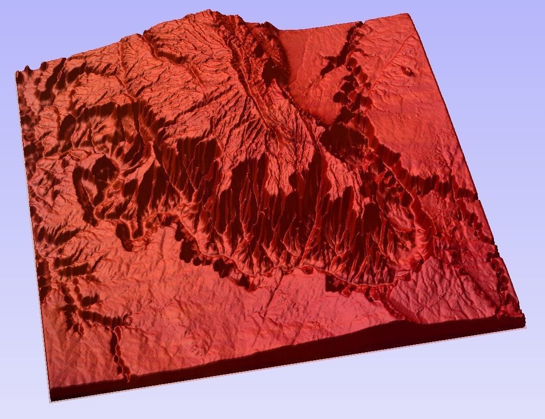 3D MODEL OF GRAND CANYON FOR CNC AND 3D PRINTING 3D model_3