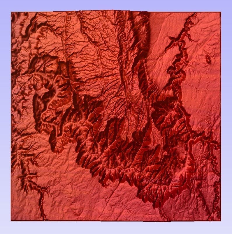 3D MODEL OF GRAND CANYON FOR CNC AND 3D PRINTING 3D model_5