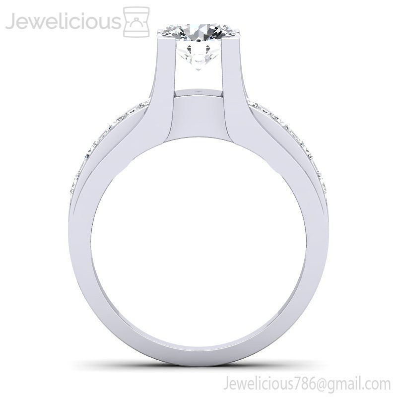 Jewelicious-680-Ring round diamond engagement ring gold 3D print model_7