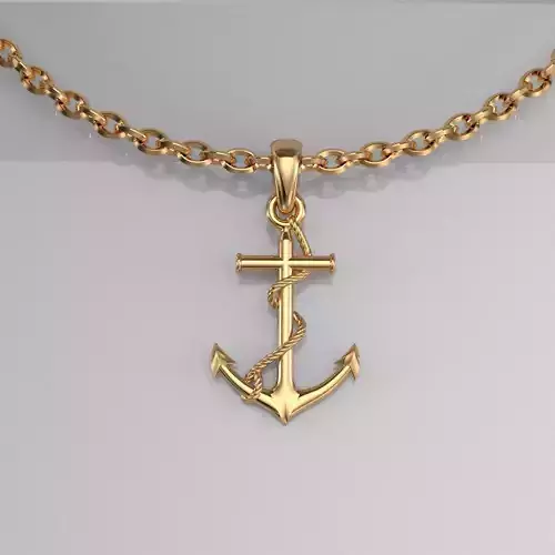 nice anchor pendant jewelry