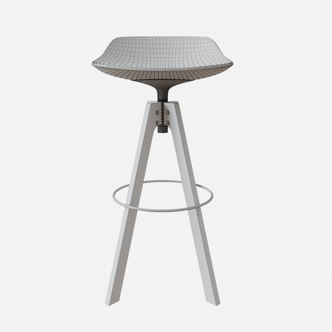 Decoration Set velvet cushion 3D model_23