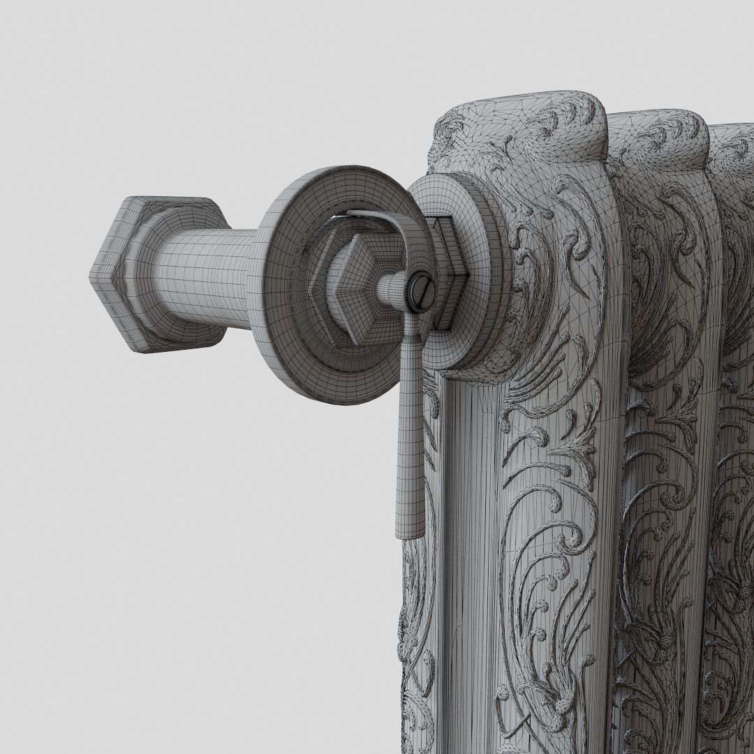 Decoration Set velvet cushion 3D model_10