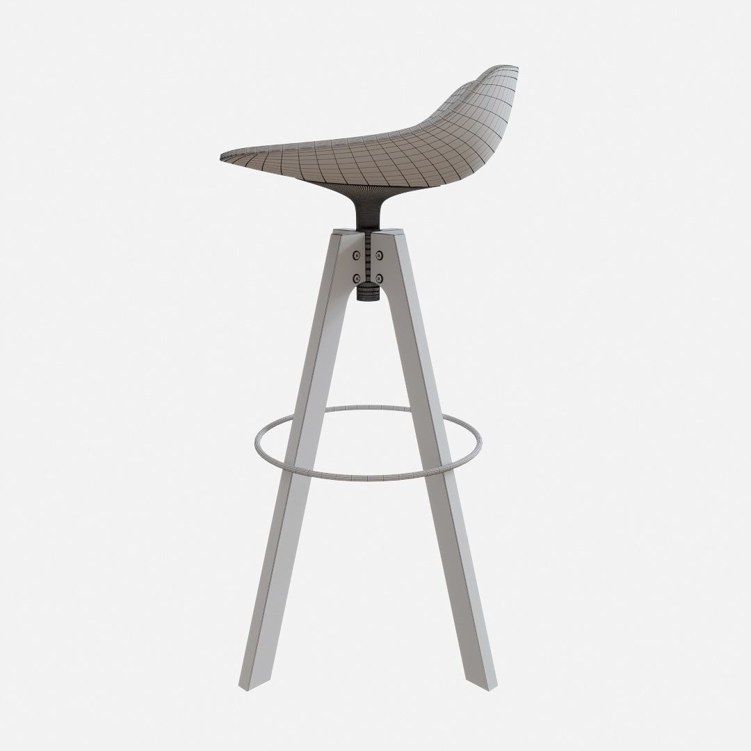 Decoration Set velvet cushion 3D model_25