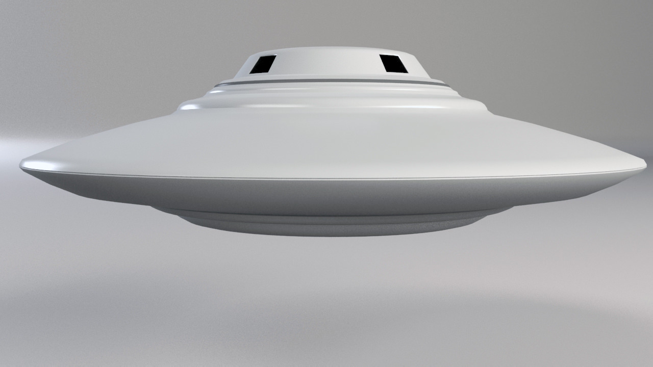 alien saucer spin