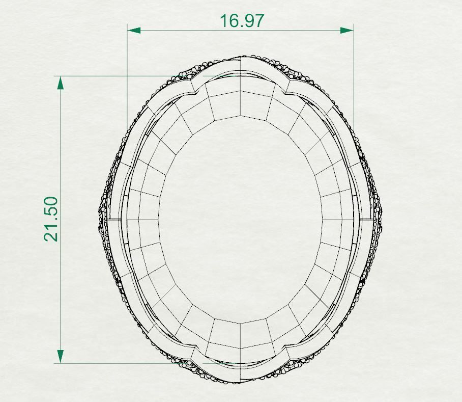 Jewelry Luxury Ring 3D print model_6
