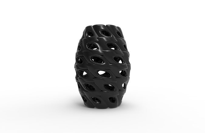 Artistic lampshade candle shade 3D print model