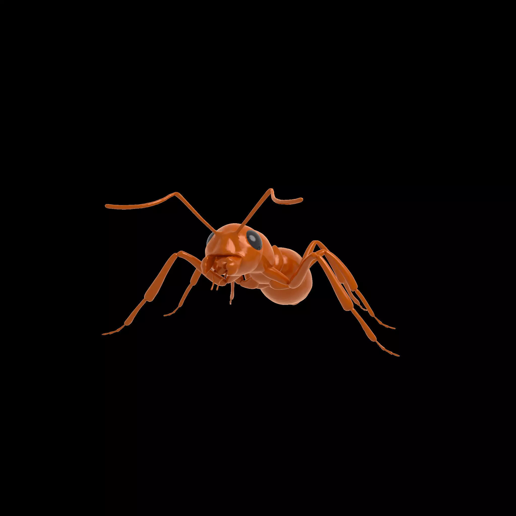Ant Rig 3D model_0
