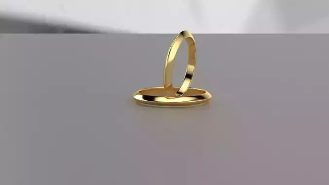 Pack 05 Simple wedding ring