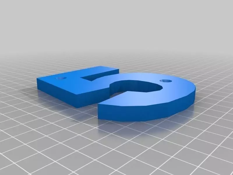 Nr5 with screw holes Free 3D print model_0