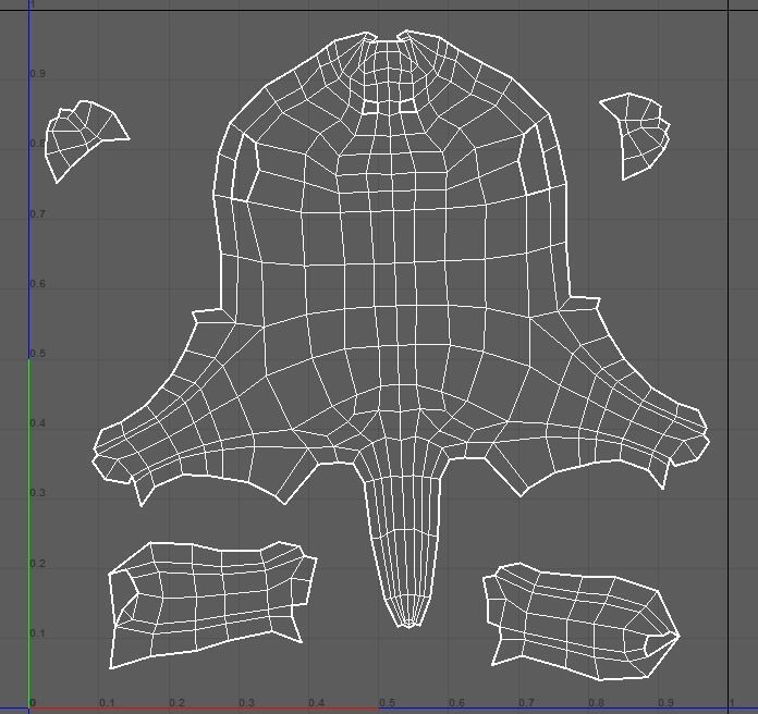 Cat Cartoon Low-poly 3D model_14