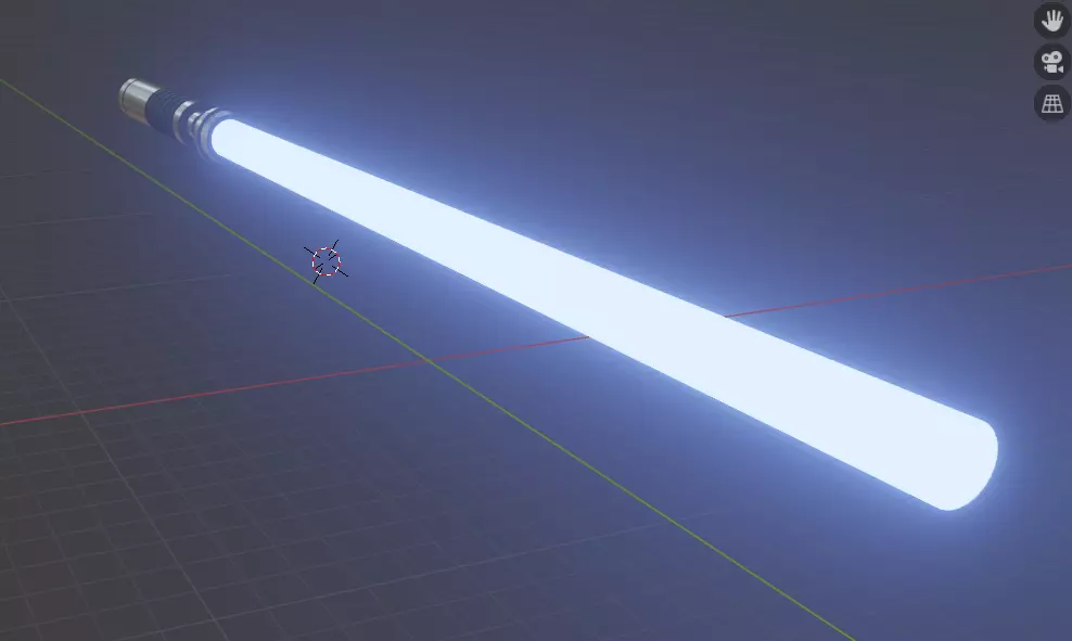 Lightsaber light saber 3D model_0