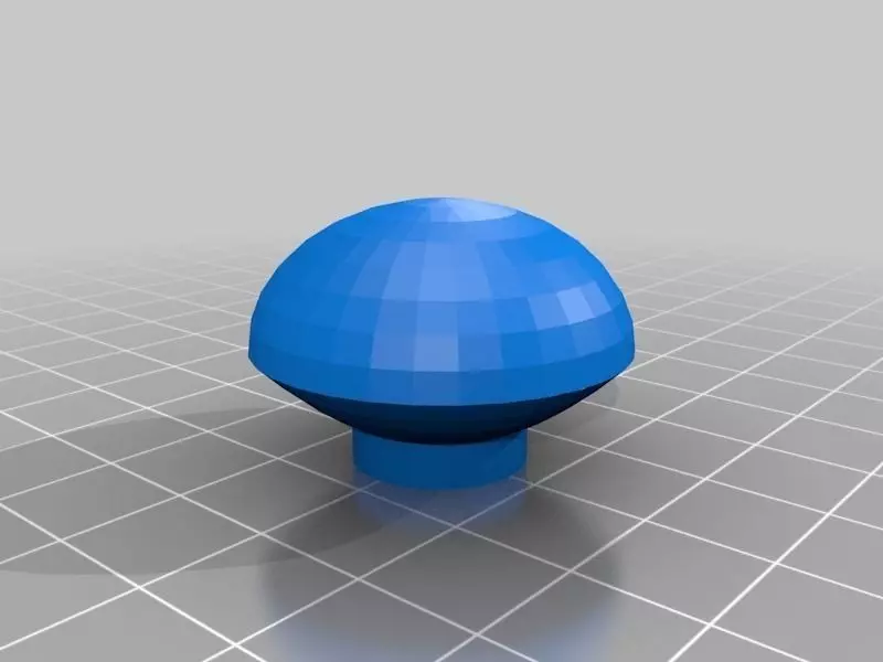 Dresser Knob v2 Free 3D print model_0