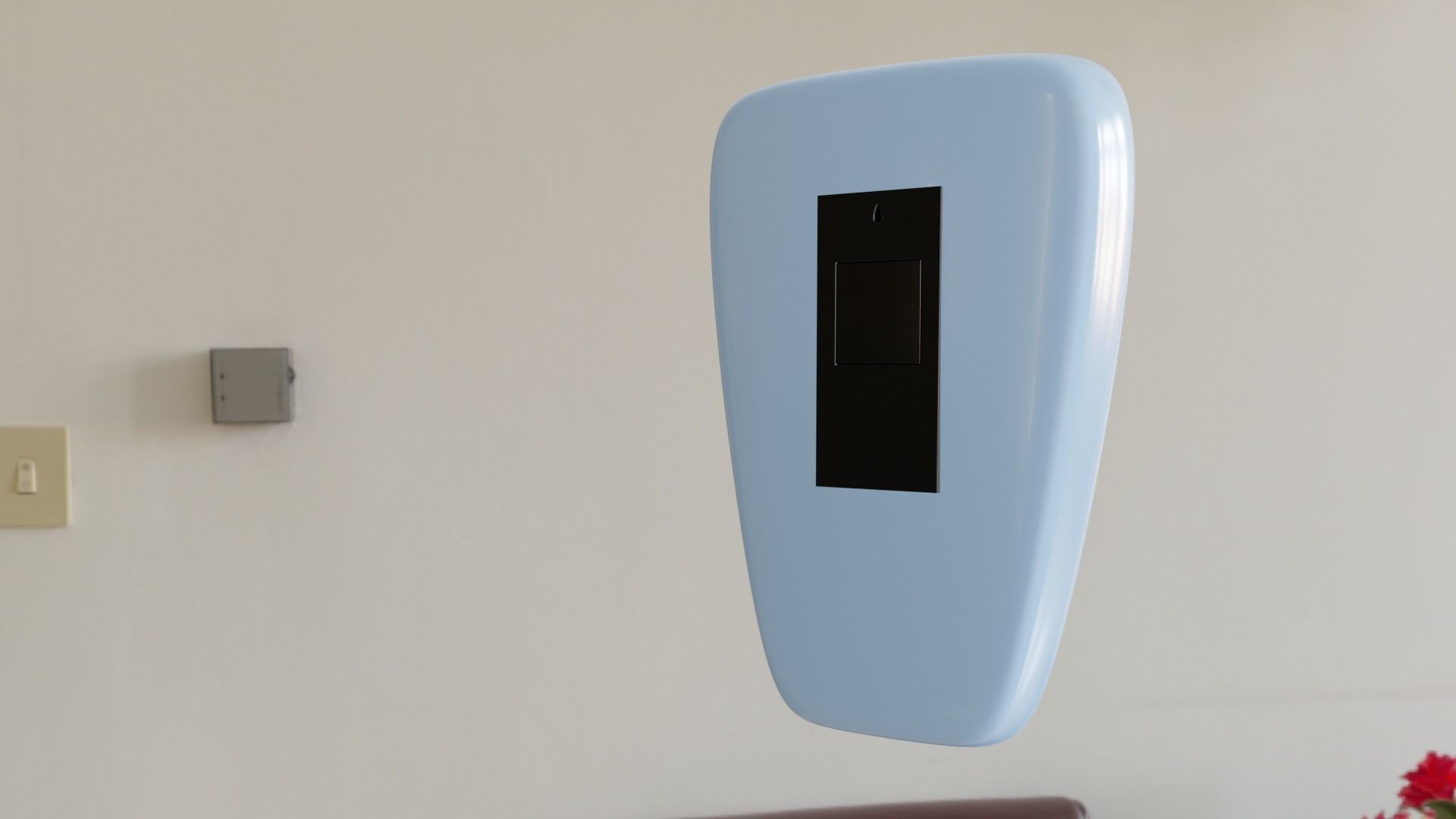 50s Wall clock 3D model_2