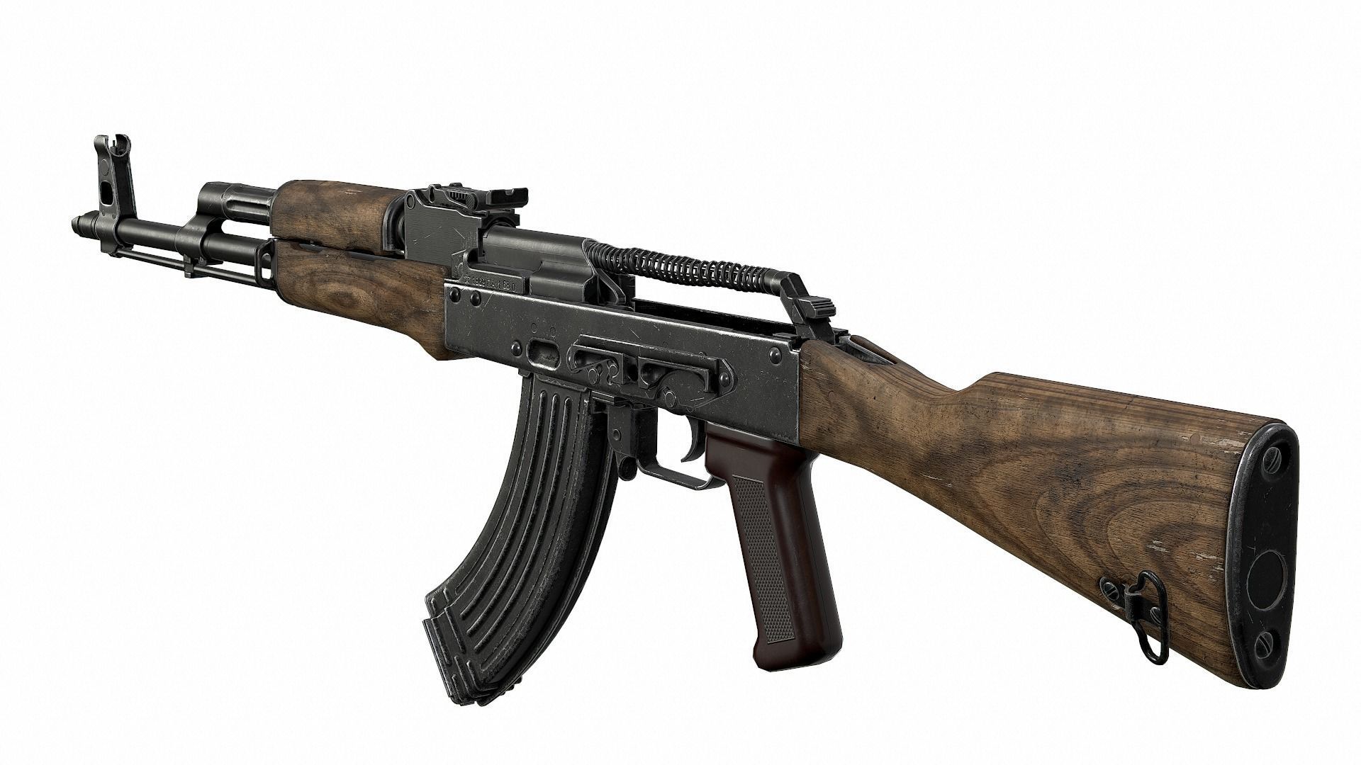 AK - AKM Low-poly 3D model_20